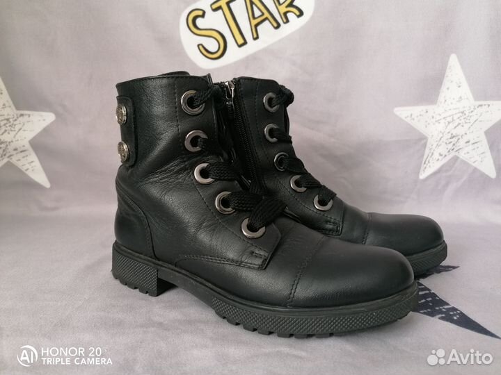 Ботинки демисезонные для девочки 35 размер