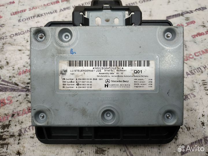 Блок мультимедиа w164 w204 w212 w221 w203 Mercedes