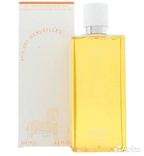 Hermes Eau Des Merveilles гель для душа 200 мл