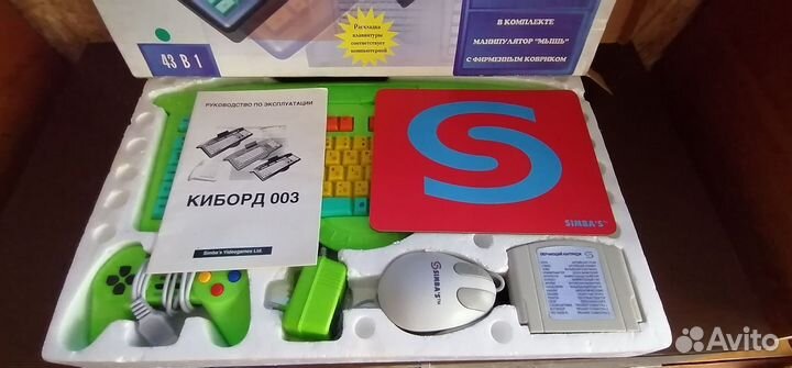 Игровая приставка. Киборд 003(Денди, Simbas)