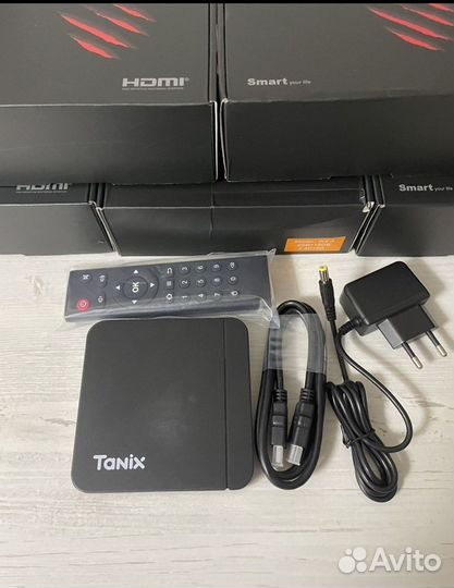 Андроид TV приставка Tanix w2