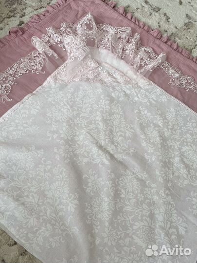 Муслиновый конверт на выписку