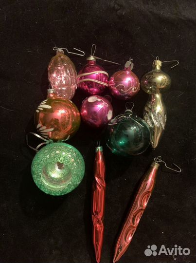 Елочные игрушки СССР