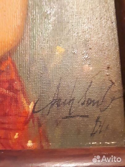 Картина маслом на холсте