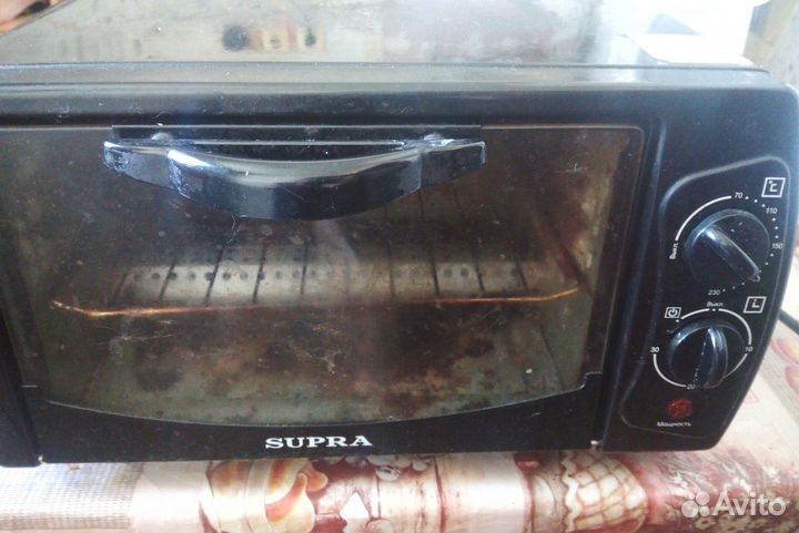 Мини-печь Supra б/у