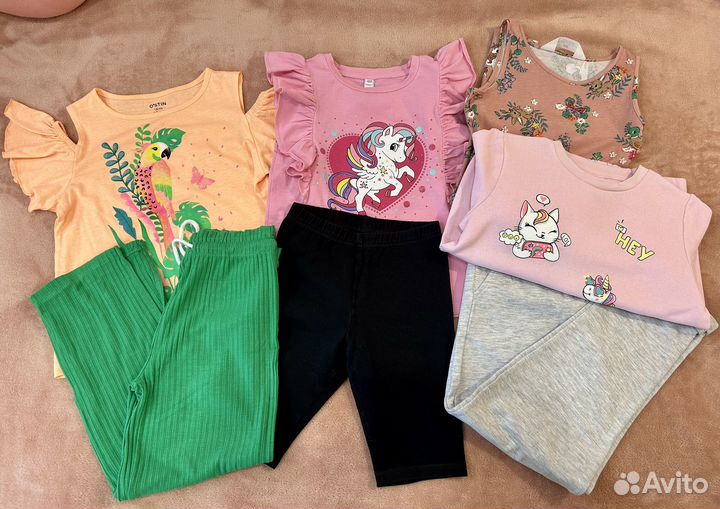 Пакет вещей на девочку 122
