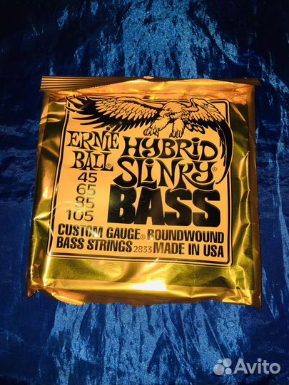Струны для бас гитары Ernie Ball