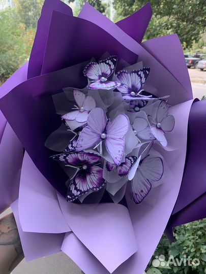 Букет из бабочек