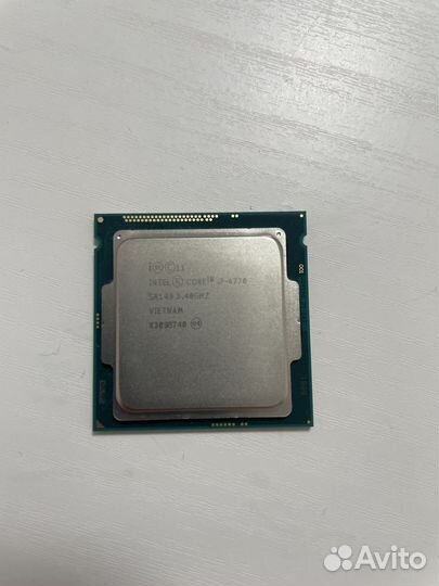 Процессор i7 4770