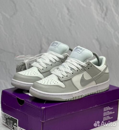 Кеды Nike Sb dunk low Grey