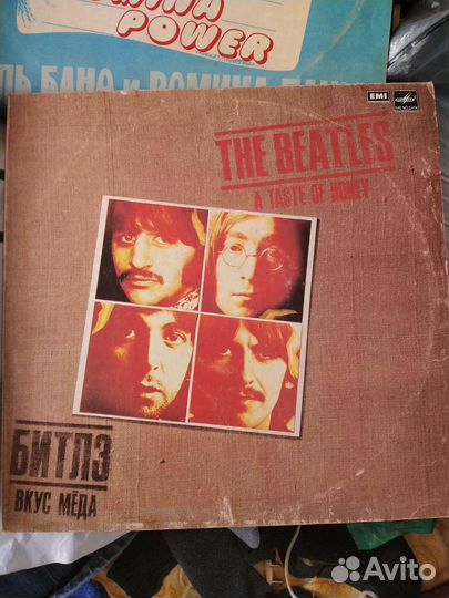 Beatles винил не игранные новый
