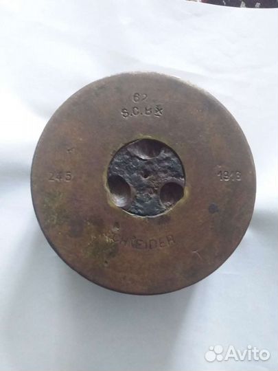 Пепельница бронза