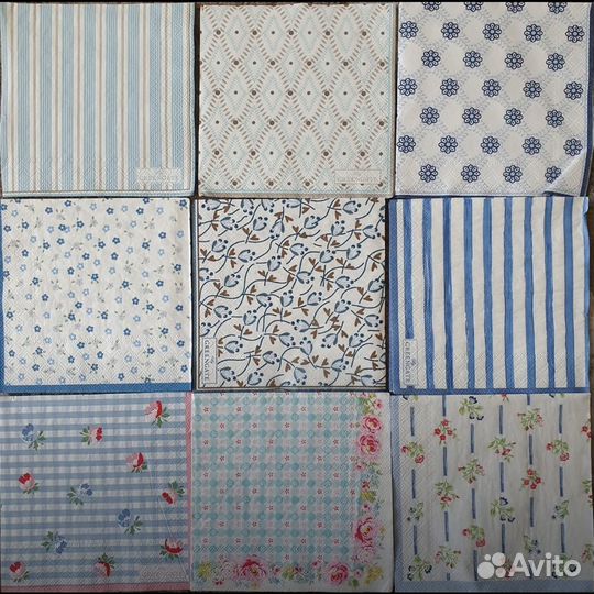 Набор салфеток green gate, 9 наборов на выбор