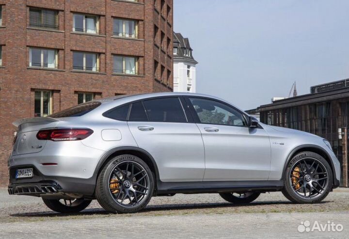 Кованые диски в стиле AMG Mercedes GLC-coupe r21