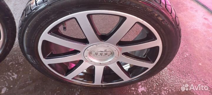 Диски с резиной на audi r18