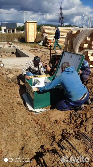 Монтаж септиков и автономных канализаций под ключ