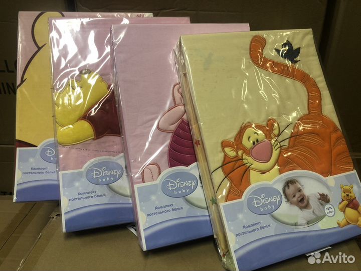 Комплект постельного белья для детской кроватки