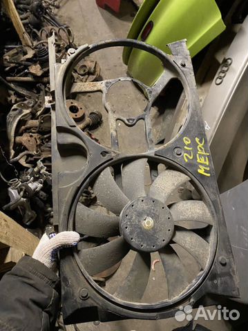 Дифузор с моторчиком mercedes w210