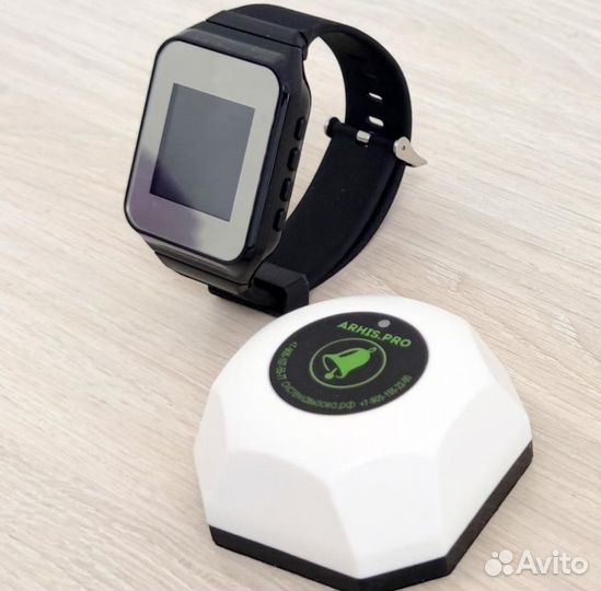 Часы официанту для вызова повором на кухню