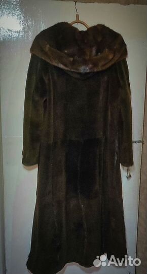 Шуба из стриженного бобра