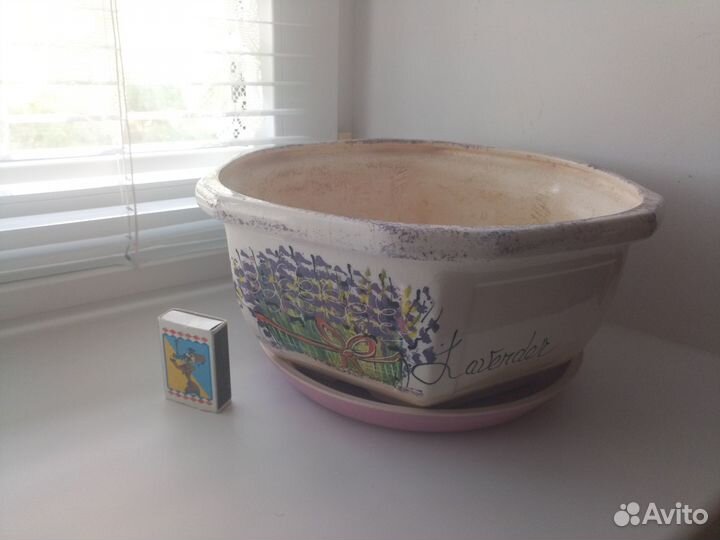 Кашпо керамическое (вазон)