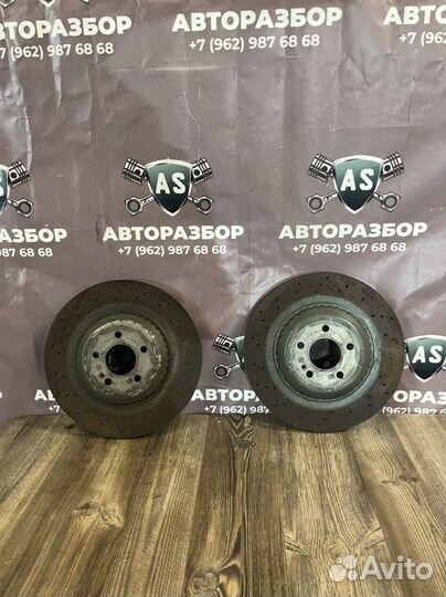 Диски тормозные задние Mercedes W222