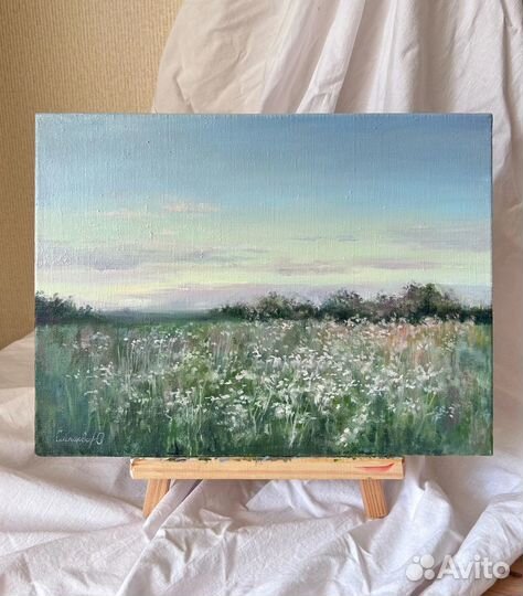 Картина маслом пейзаж