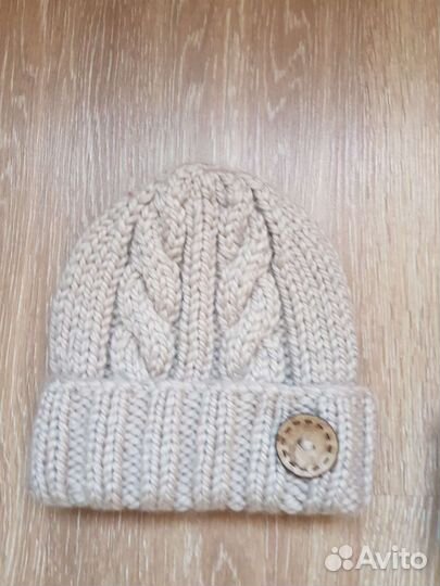 Шапки и перчатки д/д р.50-54 шерсть 3 предм