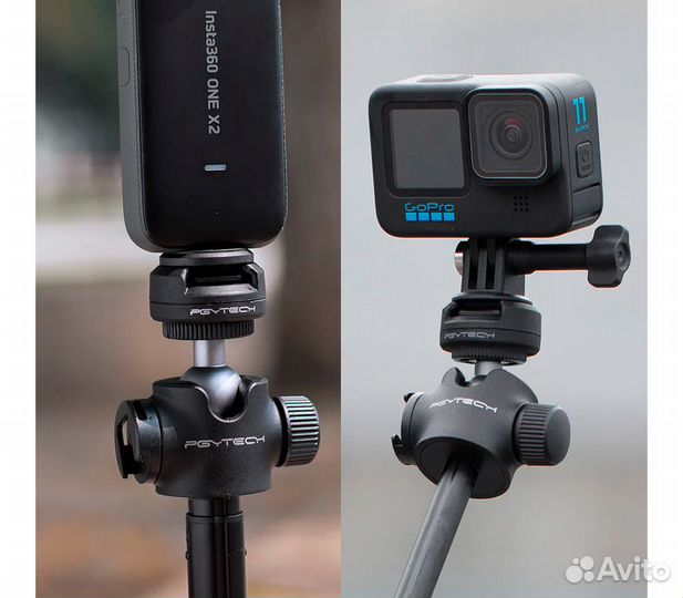 Крепление pgytech CapLock Action Camera Quick Release Set для экшн-камер