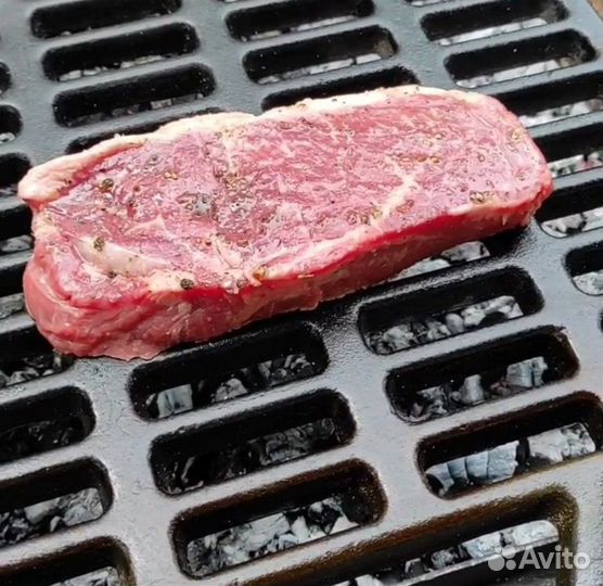 Чугунная решетка гриль с ручками