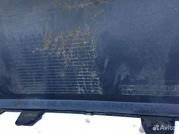 Задний бампер volkswagen passat b7