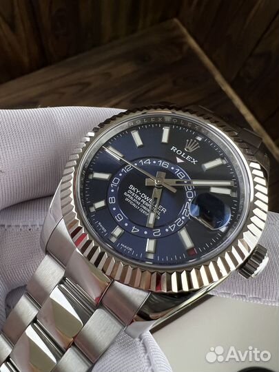 Часы Rolex Sky-Dweller Steel Blue 326934