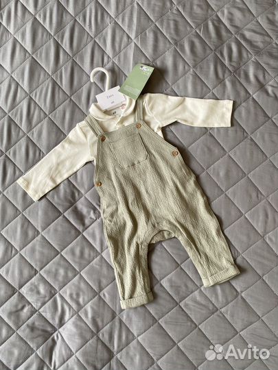 Комплект боди и комбинезон Н&М 62