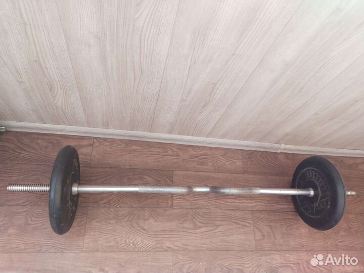 Штанга гриф блины бу