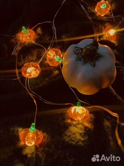 Гирлянда тыквы