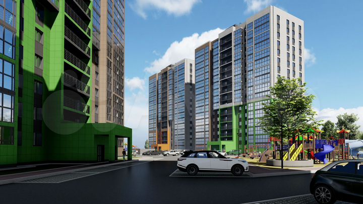 1-к. квартира, 32,1 м², 14/17 эт.