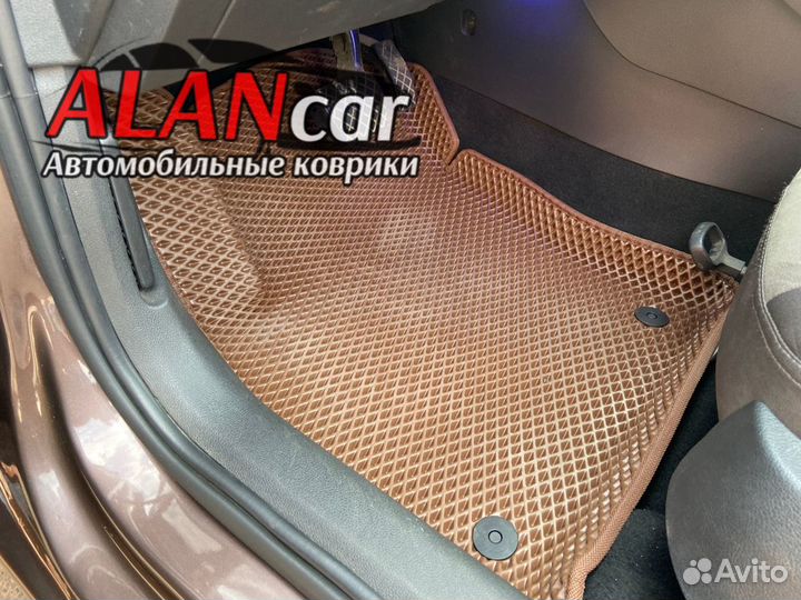 Ева Коврики Эва/Eva с бортами 3D