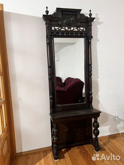 Зеркало старинное напольное