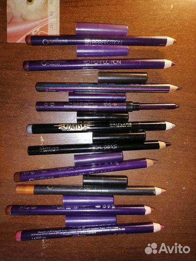 Карандаши для глаз, губ, бровей