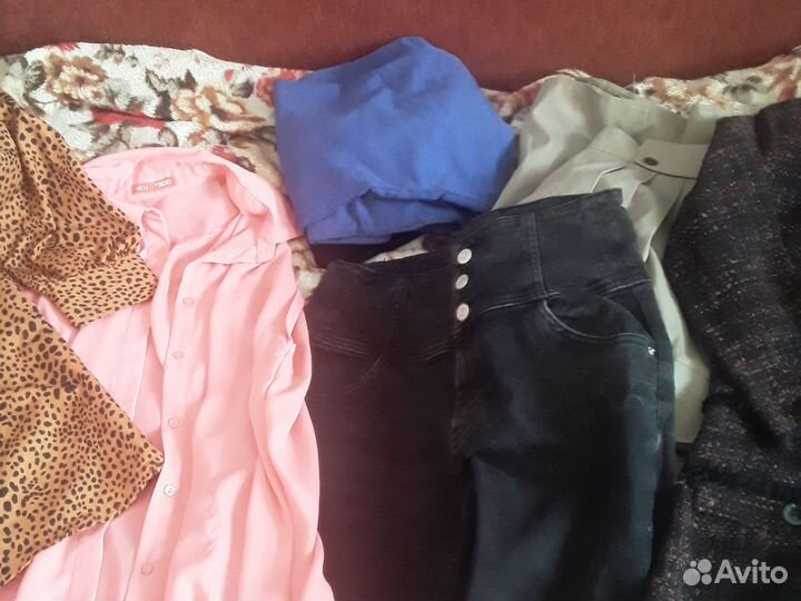 Вещи пакетом женские 46 48 осень