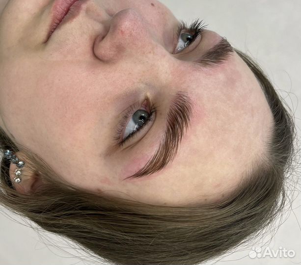 Оформление бровей