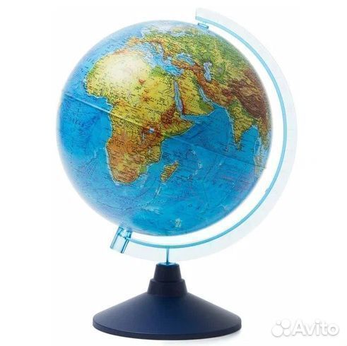 Глобус физико политический 250 мм интерактивный