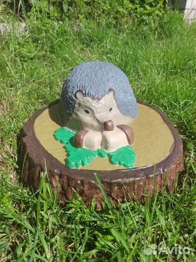 Фигура Ёжика из бетона. Декор сада