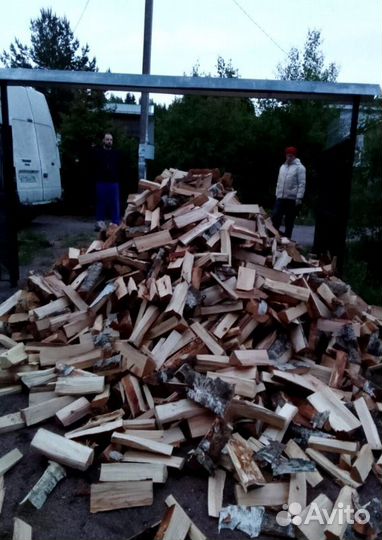 Дрова сухие в укладку