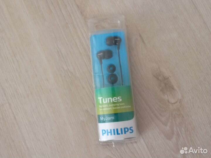 Наушники проводные philips новые