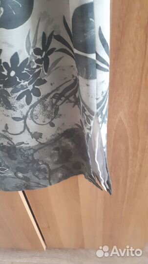 Платье женское 48 размер серое с подкладом, италия