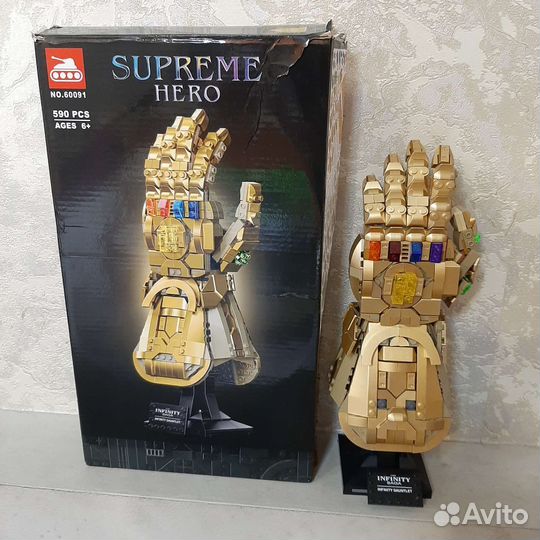 Перчатка Бесконечности Lego