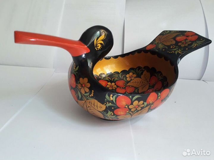 Деревянная посуда хохлома