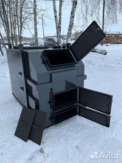 Твердотопливный котел горение 4-5 дней