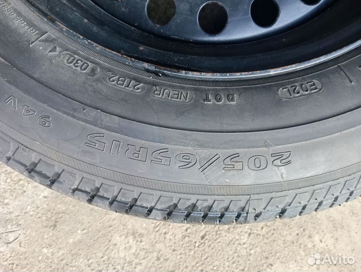 Запасное колесо бмв е32 диск штамповка R15
